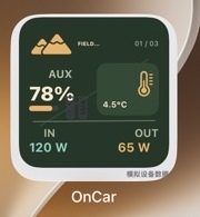 户外探索 WidgetKit 渲染图预览