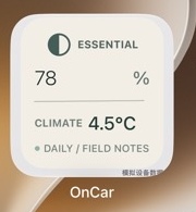 极简日常 WidgetKit 渲染图预览